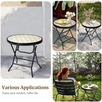 Outdoor Side Table, Small Patio End Table - Image 4