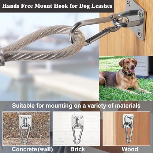 Stainless Steel Tie Out Mounted Wall Hook - Image 3