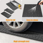New Stone 44-Pack Interlocking Deck Tiles, 12x12 Inch Modular Patio Flooring - Image 4