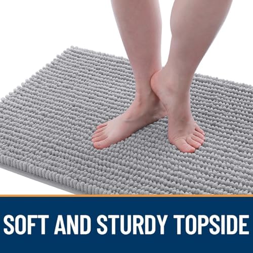 OLANLY Dog Door Mat for Muddy Paws 70x24, Extra Absorbent Chenille Mud Mat - Image 3