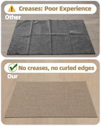 Color&Geometry Ultra-Thin Indoor Door Mat, Heather Dark Beige - Image 5