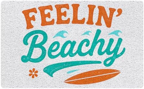 Beach Door Mat, Coastal Beach Welcome Mats by Unknown