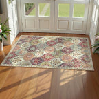 Lahome Washable Entryway Rug, 2x4 Kitchen Rugs by Lahome