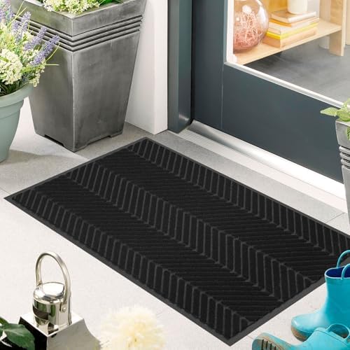 Front Door Mat Indoor Outdoor Entrance by MYMEELY
