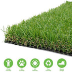 Fas Home Artificial Grass Turf 3x15 ft, Fake Grass Rug - Image 6