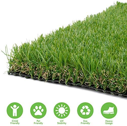 Fas Home Artificial Grass Turf 3x15 ft, Fake Grass Rug - Image 6