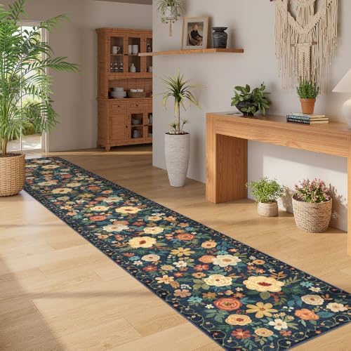DUKINO 2x12 Washable Runner Rug, Non Slip Long Kitchen Rugs - Image 5