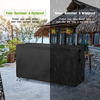 55 Inch Outdoor Bar Table Cover Rectangle - Image 6