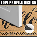 Yimobra Welcome Mats for Front Door 29.5x17, Heavy Duty Waterproof Outdoor Door - Image 4