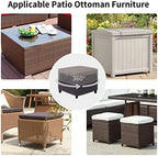 Easy-Going Heavy Duty Outdoor Ottoman Cover - Image 6