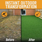 Ottomanson Artificial Grass Runner Lite 22" x 6' - Image 7