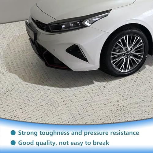 FAHKNS 50 Pack Interlocking Drainage Tiles, PVC Floor - Image 4