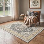 GENIMO 5X8 Outdoor Rug, Washable - Image 7