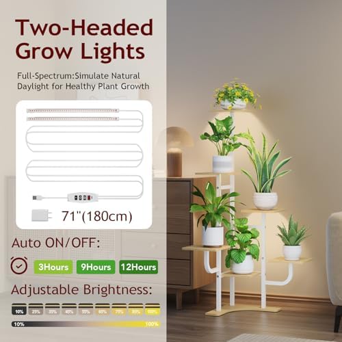 Homsorout Corner Plant Stand - Image 5