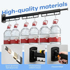 Foldable Wall Mounted Laundry Drying Rack, 3 Fold Retractable Clothes Drying - Image 5