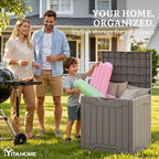 YITAHOME 31 Gallon Outdoor Storage Box - Image 3