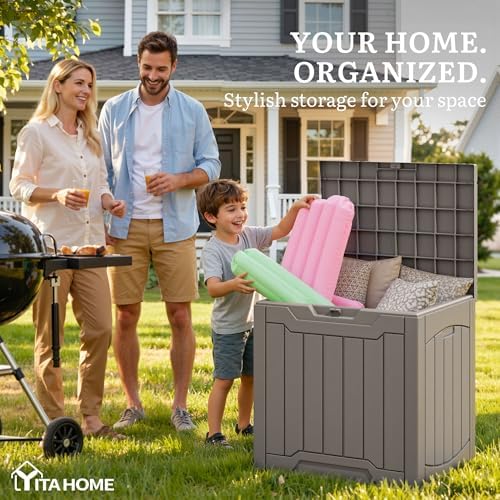 YITAHOME 31 Gallon Outdoor Storage Box - Image 3