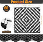 Interlocking Drainage Tiles 12" x 12" Modular Interlocking Cushion - Image 2
