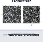 60 Pcs Floor Tiles, Pebble Pattern Plastic Interlocking Deck Tiles, Outdoor - Image 7