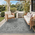 GENIMO Indoor Outdoor Rug, Washable by GENIMO