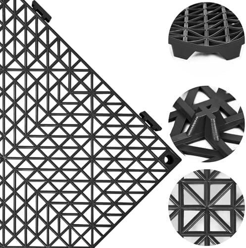 ToLanbbt Modular Interlocking Cushion 55P 11.8" x 11.8" Interlocking Rubber - Image 3