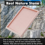 Real Natural Marble Tray for Bathroom, Kitchen Counter & Desktop - Image 3