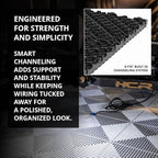 Swisstrax Ribtrax Smooth PRO Interlocking Garage Floor Tiles, 15.75 x 15.75-Inch - Image 5