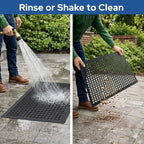 Barnyard Designs Heavy Duty Rubber Drainage Door Mat - Image 6