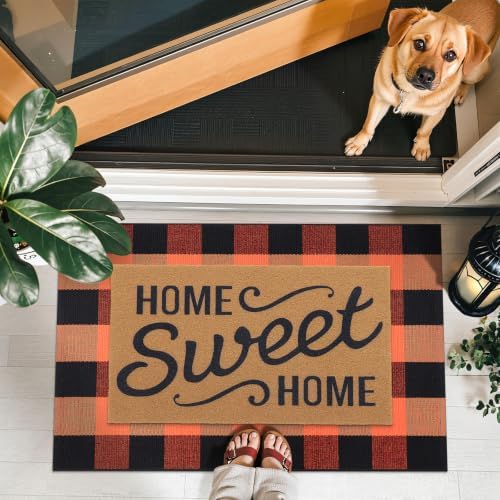 OLANLY Buffalo Plaid Rug 2' x 3' - Image 2