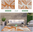 GENIMO Outdoor Rug, Waterproof Plastic - Image 2
