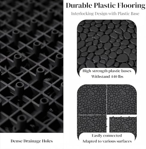 60 Pack Waterproof Interlocking Deck Tiles - Image 4