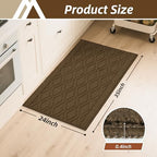 COSY HOMEER Kitchen Rugs 24"x35" Non-Slip Washable Kitchen Mats - Image 2