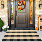 OLANLY Buffalo Plaid Rug 3' x 5' by OLANLY