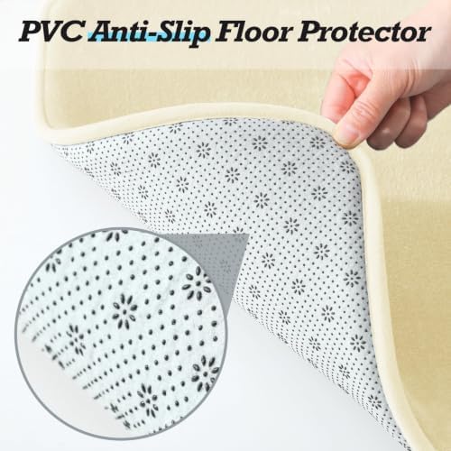 HUXMEYSON Bathroom Rugs Sets 3 Piece, Non-Slip & Quick Dry Bath Mat Set - Image 3