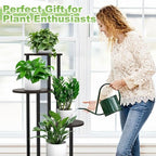 5 Tier Plant Stand Indoor Corner Tall Shelf - Image 4