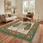 GENIMO 5X8 Outdoor Rug, Washable - Image 6