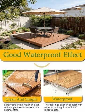 Weather-Resistant Elevated Floor, Modular Outdoor Platform, Durable - Image 2