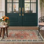 GENIMO Indoor Outdoor Rug, Washable by GENIMO