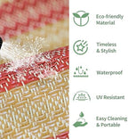 GENIMO Fall Decor Outdoor Rug, Plastic Rugs - Image 6