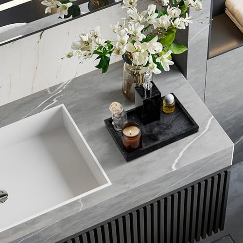 Real Natural Marble Tray for Bathroom, Kitchen Counter & Desktop - Image 6