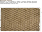 Gardenised Coco Coir Doormat - Image 3