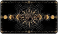 Witchy Celestial Moon‑Phase Astrology Doormat 16X24inch, Boho Mystical Non‑Slip by Unknown