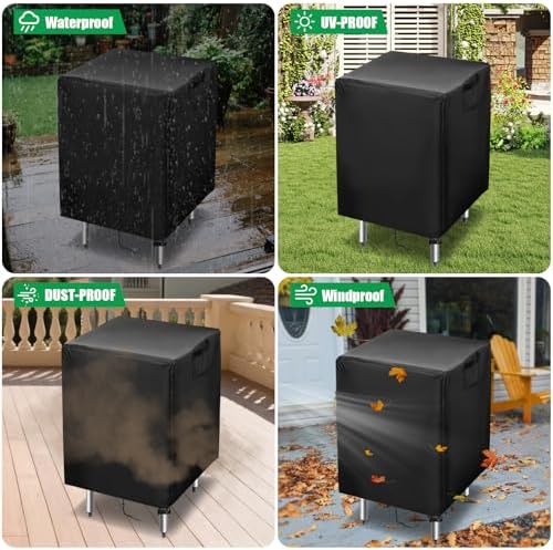 Table Cover for 24 Inch Waterproof Stainless Steel Prep Cart Table - Image 6