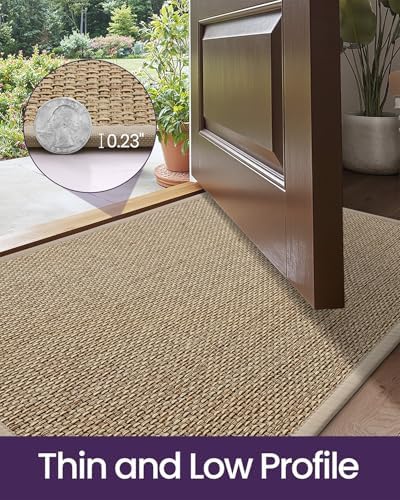 DEXI Ultra Thin Indoor Door Mat 17x30, Entrance Doormats - Image 6