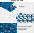 MAXWAVE 18 Pack 12" x 12" Modular Interlocking Floor Mats, Soft PVC Non-Slip - Image 3