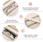 2 Pcs Drawer Sunglass Organizer & Display Tray 8 Grids Velvet Scratch - Image 3