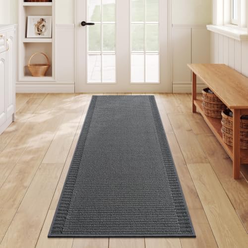 2x5 Hallway Kitchen Runner Rug Non Slip Washable by QiCaiJia
