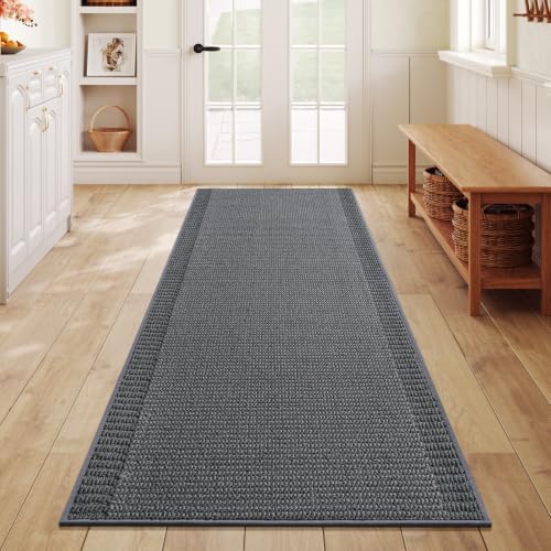 2x6 Hallway Kitchen Runner Rug Non Slip Washable by QiCaiJia