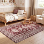 4x6 Area Rug Washable Non Slip for Living Room - Image 2