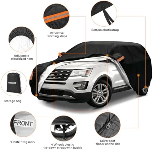 Explorer Car Cover Custom Fit for Ford Explorer 2006-2026 - Image 2